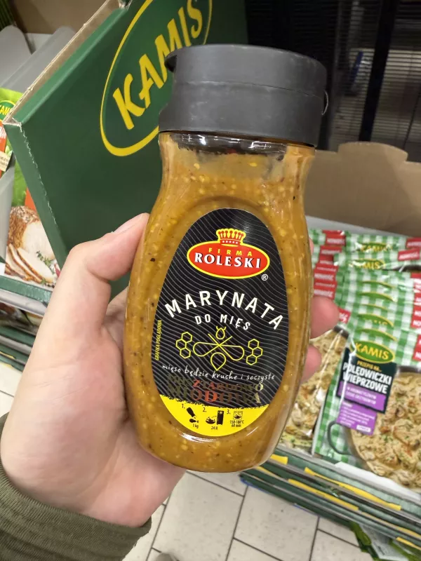 Roleski Marynata do mięs Musztardowo-miodowa | 280g
