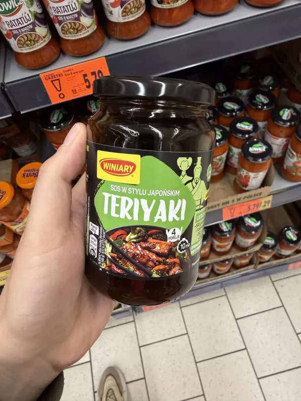 Winiary Sos w stylu japońskim Teriyaki | 355g / 314ml