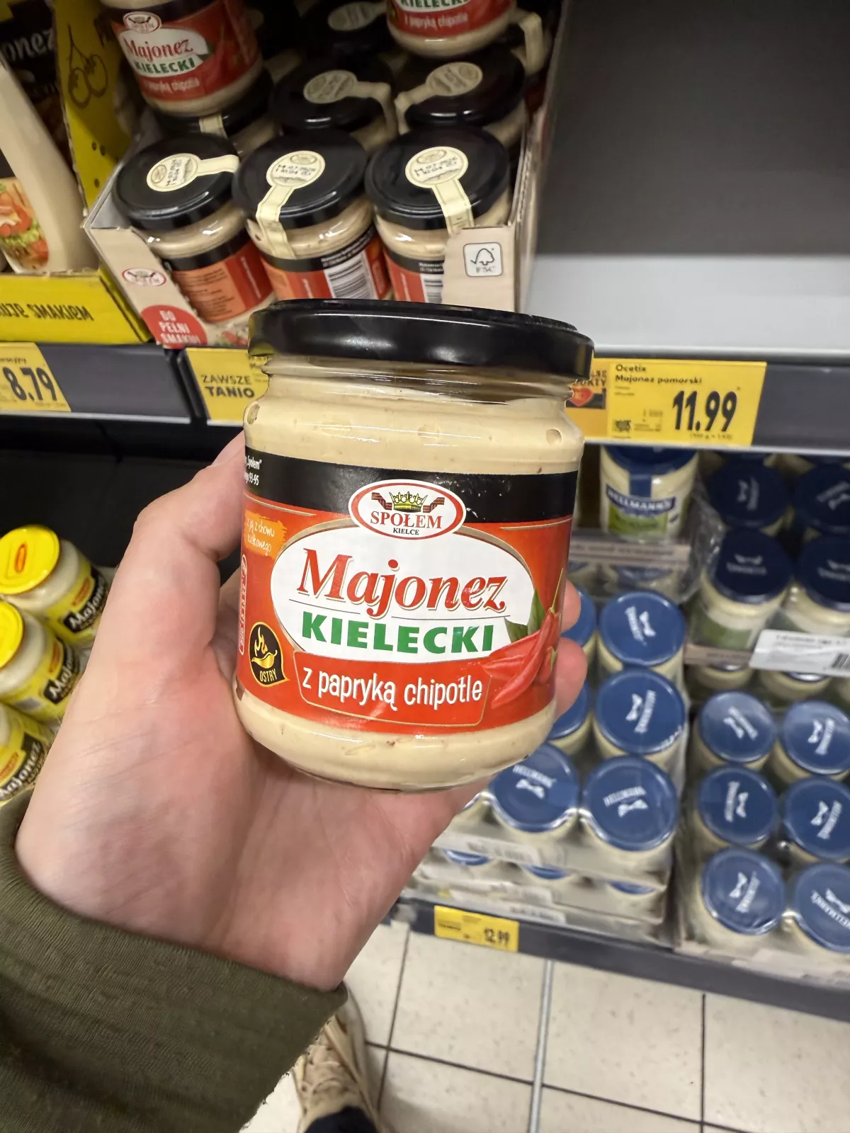 Majonez Kielecki z papryką chipotle | 170g