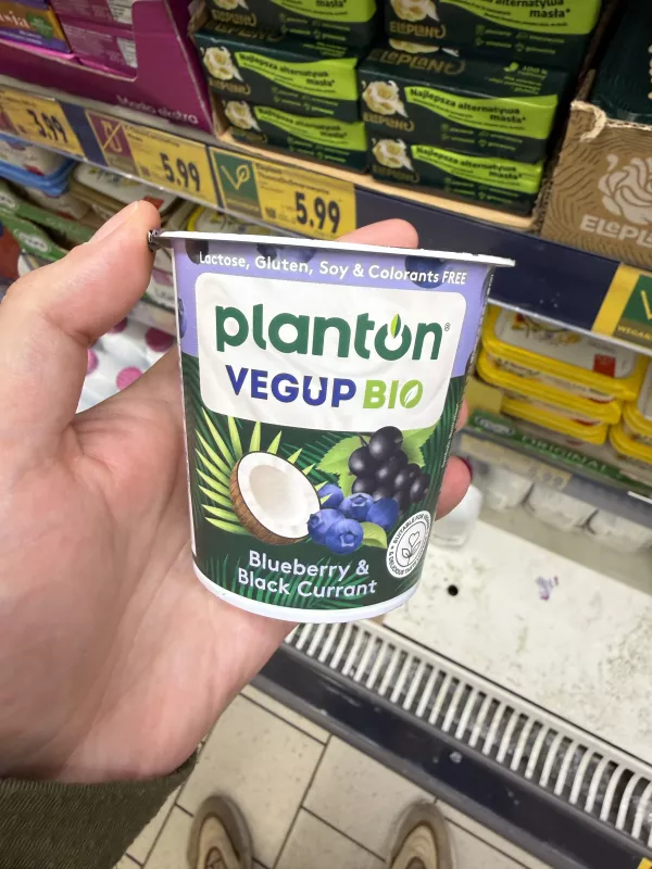 Planton Vegup Bio Blueberry & Black Currant | 140g