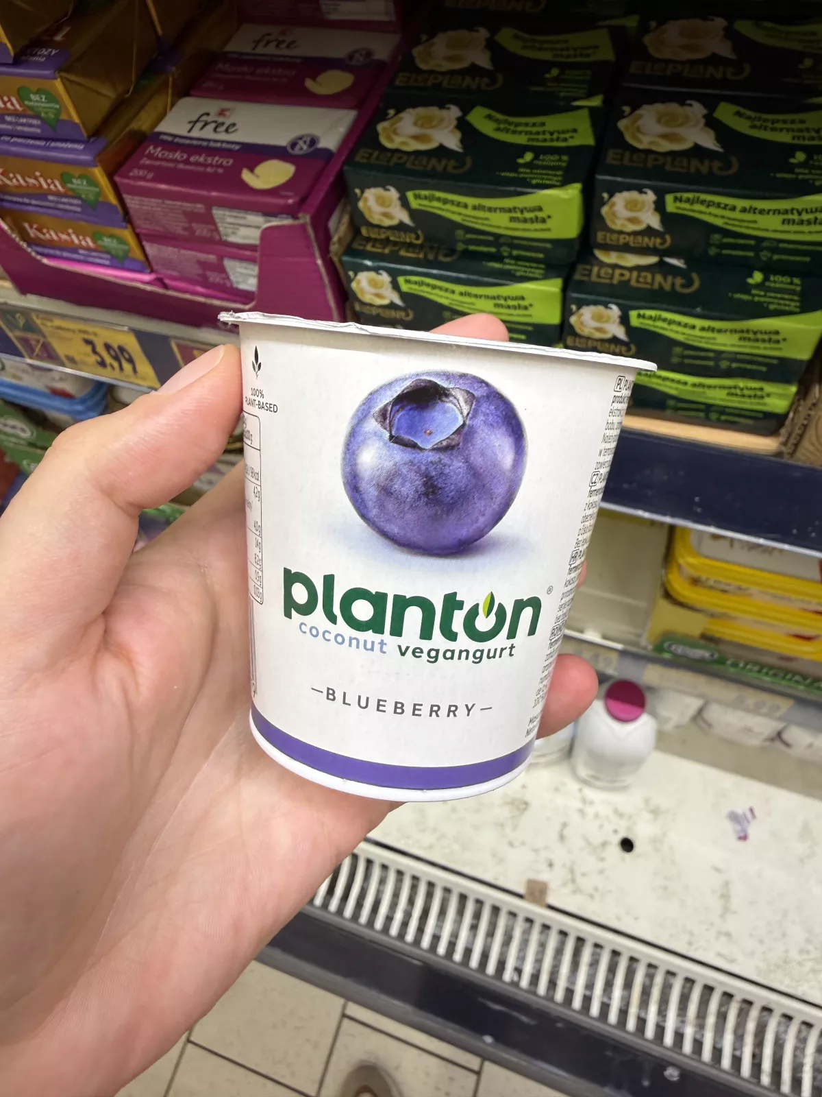 Planton Coconut Vegangurt Blueberry | 150g