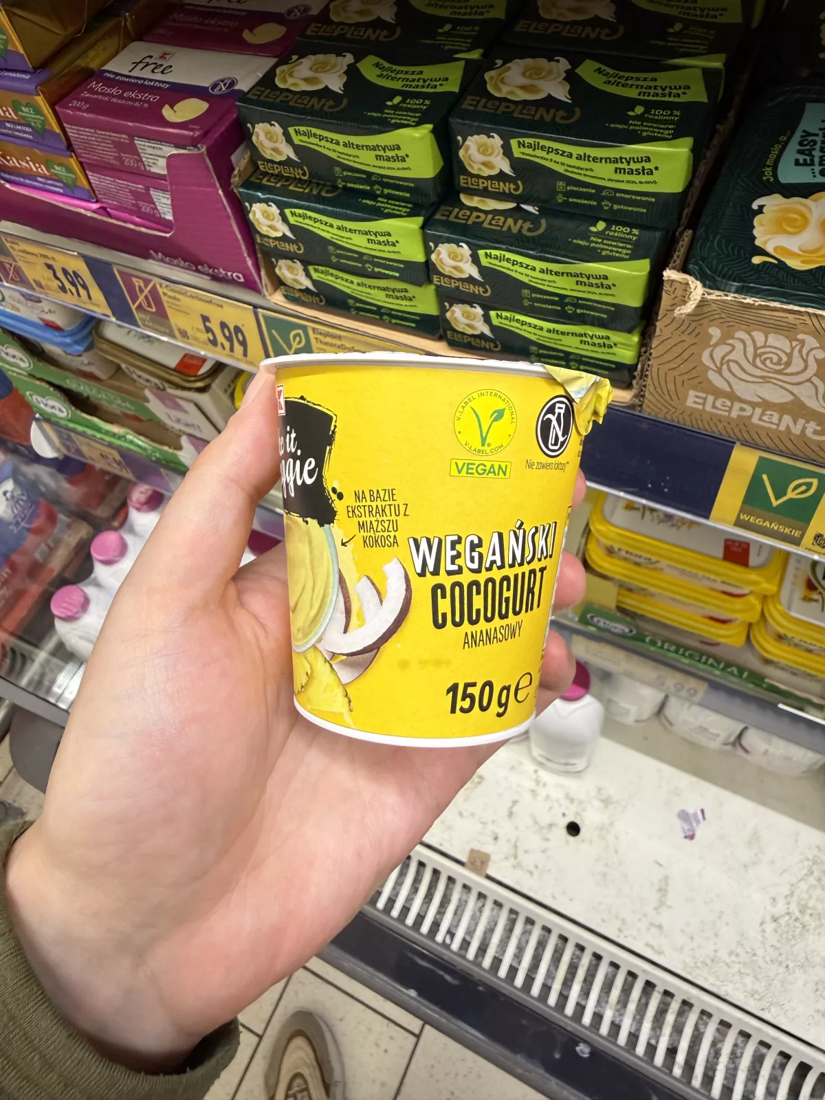 take it veggie Wegański Cocogurt ananasowy | 150g