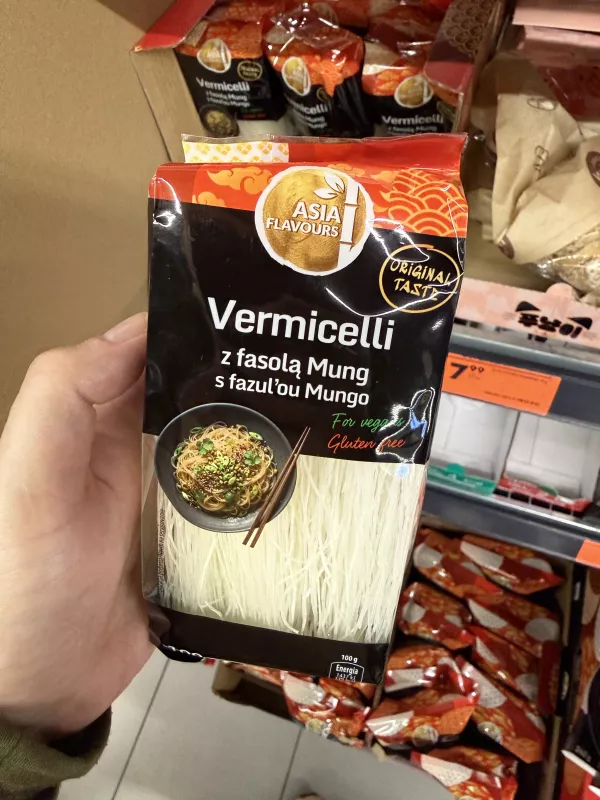Asia Flavours Vermicelli z fasolą Mung | 100g