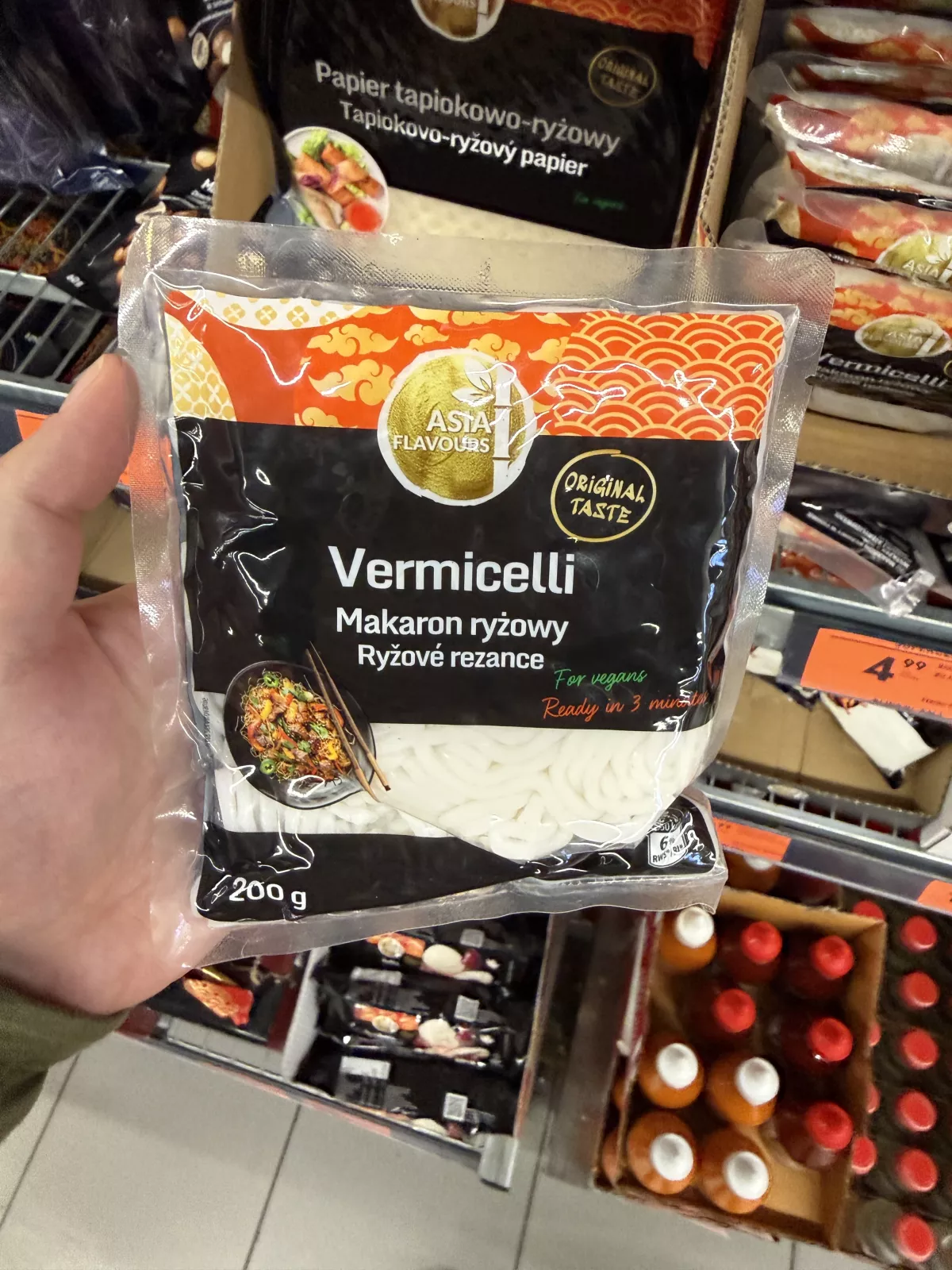 Asia Flavours Vermicelli Makaron ryżowy | 200g