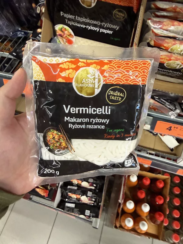Asia Flavours Vermicelli Makaron ryżowy | 200g
