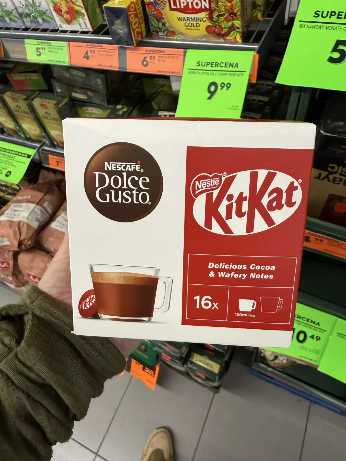 Nescafé Dolce Gusto KitKat napój kakaowy (16 kapsułek) | 256g