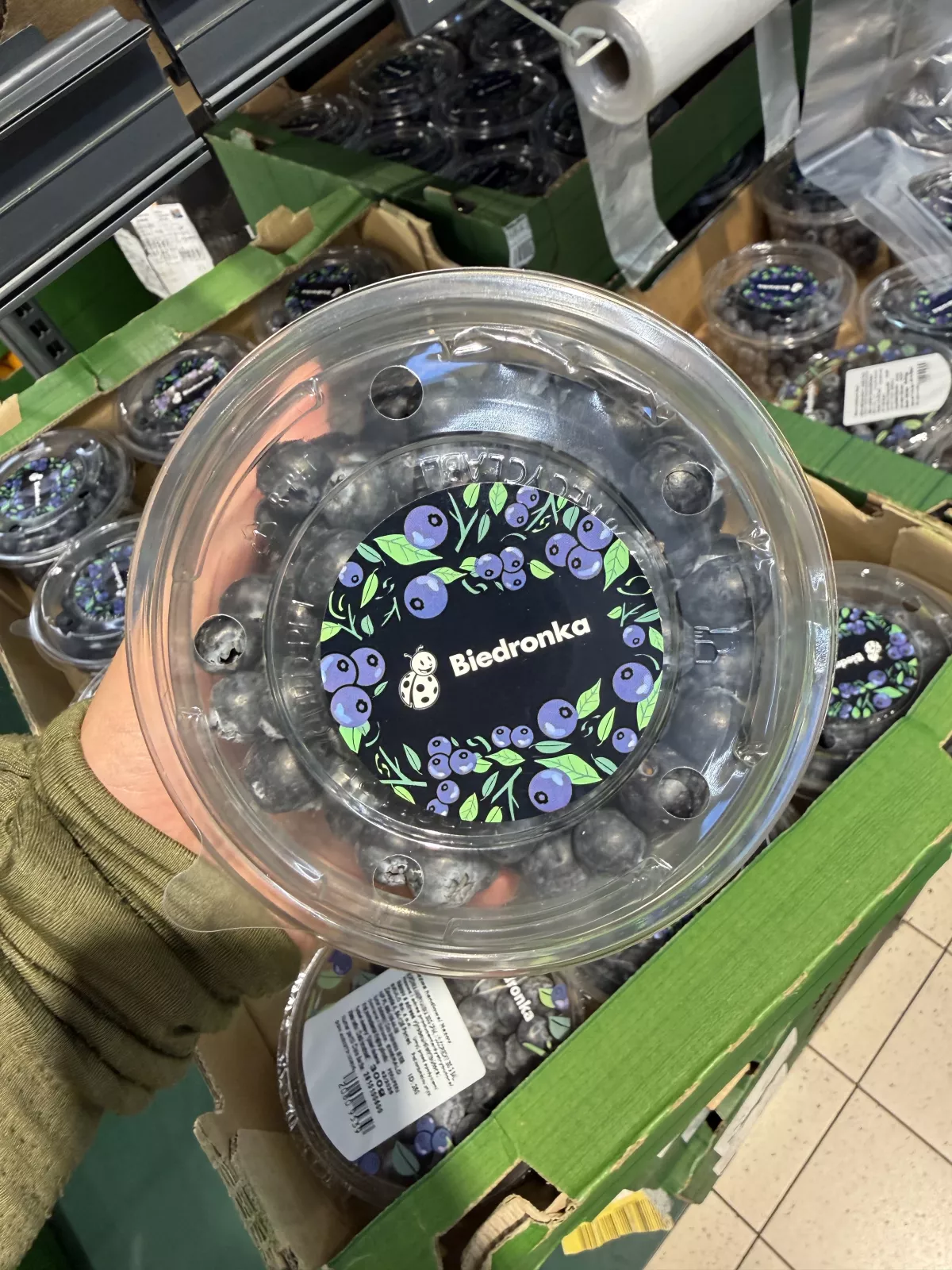 Borówka amerykańska Masena Biedronka | 300g