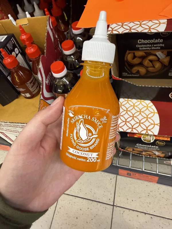 Flying Goose Brand Sriracha Sauce Coconut / Sos chili Sriracha kokosowy | 200ml