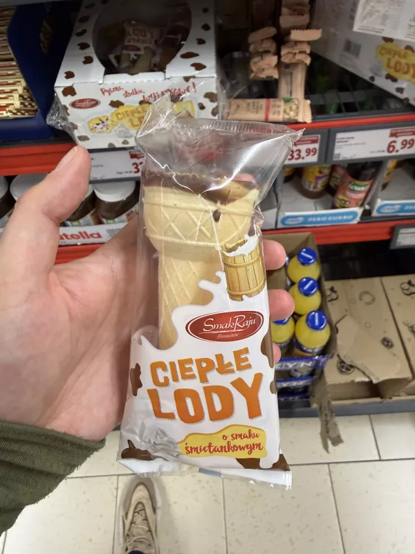 Smak Raju Ciepłe lody o smaku śmietankowym | 18g