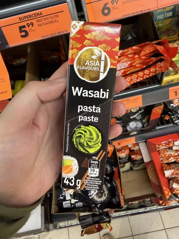 Asia Flavours Wasabi pasta | 43g