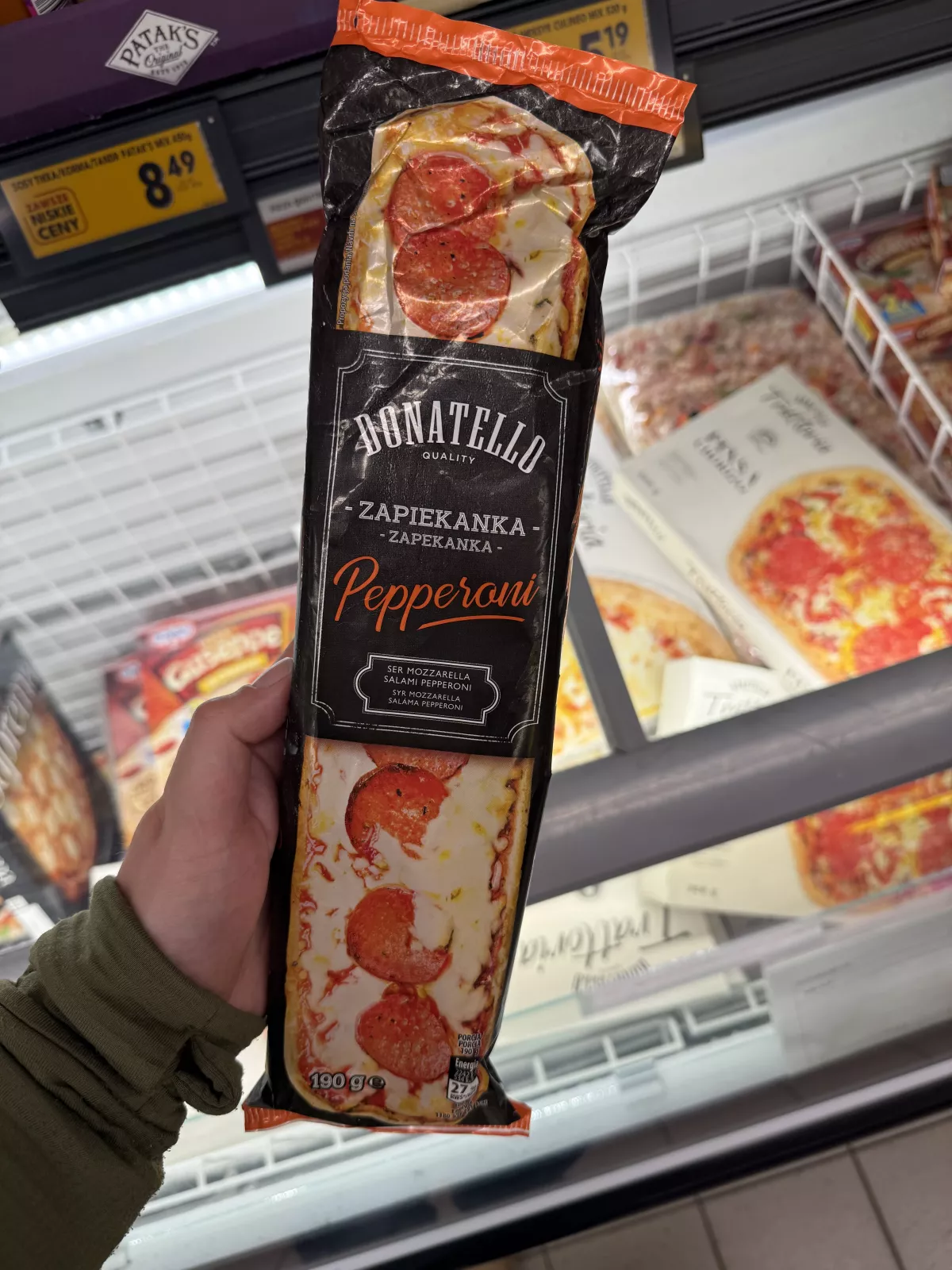 Donatello Zapiekanka Pepperoni | 190g