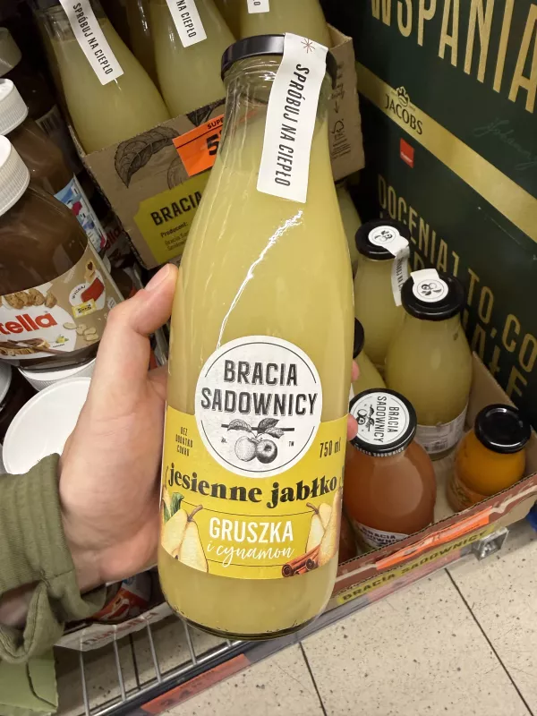Bracia Sadownicy Jesienne jabłko gruszka i cynamon | 750ml