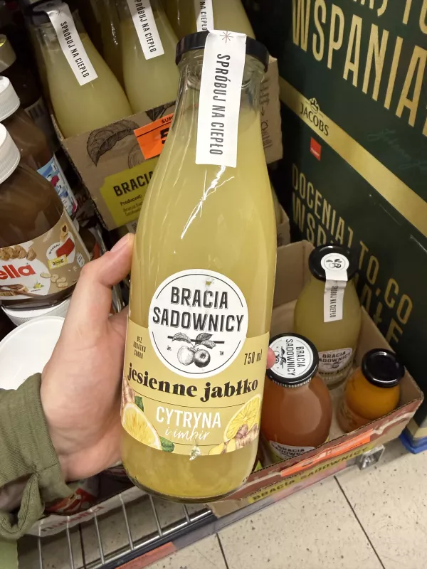 Bracia Sadownicy Jesienne jabłko cytryna i imbir | 750ml