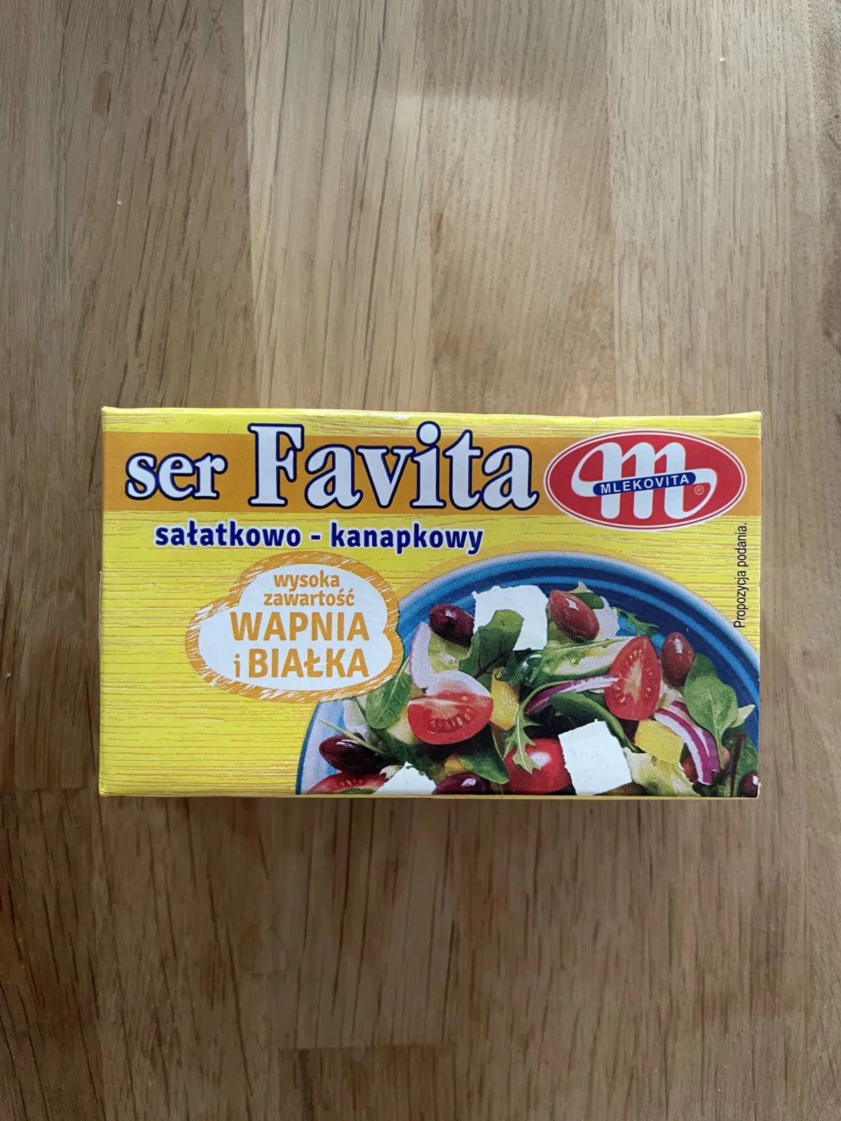 Mlekovita Ser Favita sałatkowo-kanapkowy | 270g