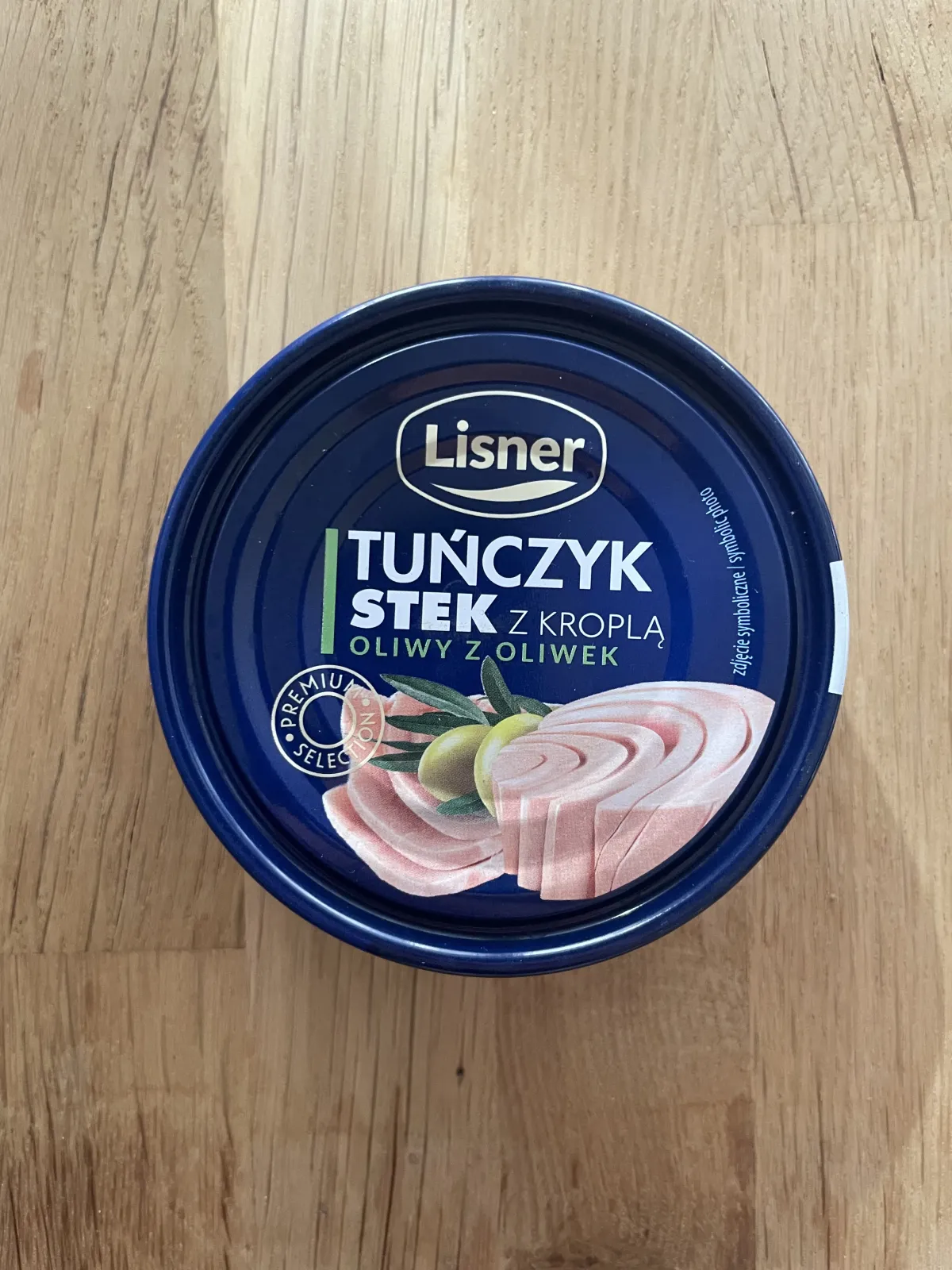 Lisner Tuńczyk stek z kroplą oliwy z oliwek | 120g