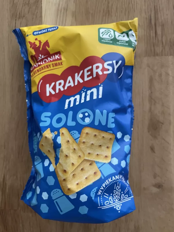 Lajkonik Krakersy mini solone | 100g