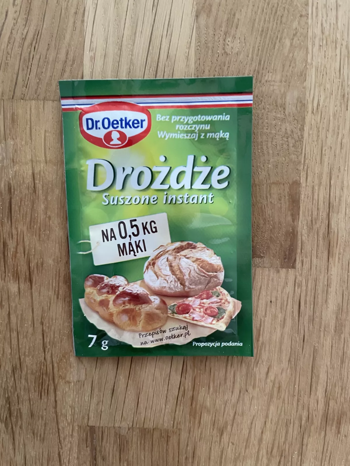 Dr. Oetker Drożdże suszone instant | 7g