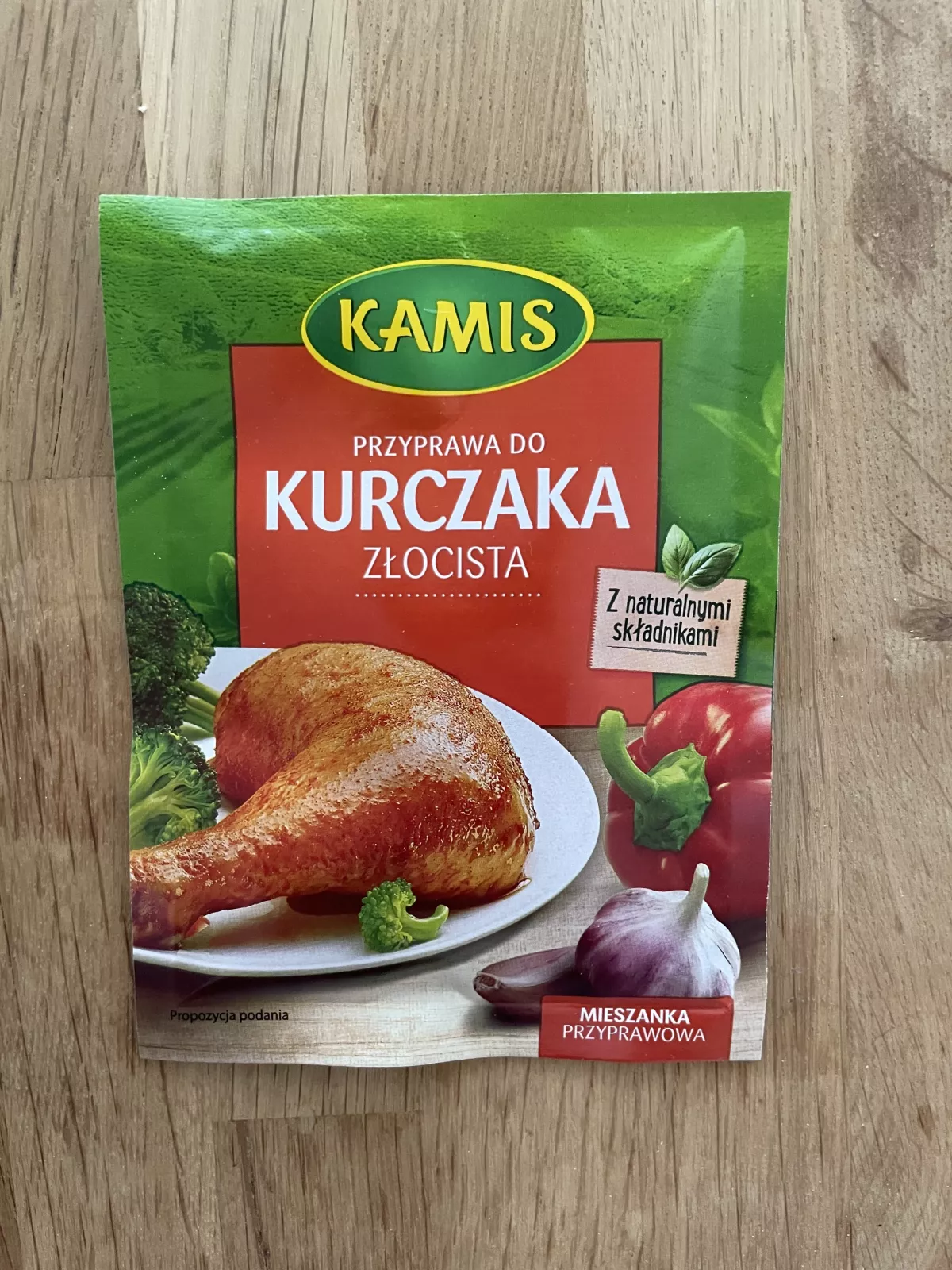 Kamis Przyprawa do kurczaka złocista | 20g