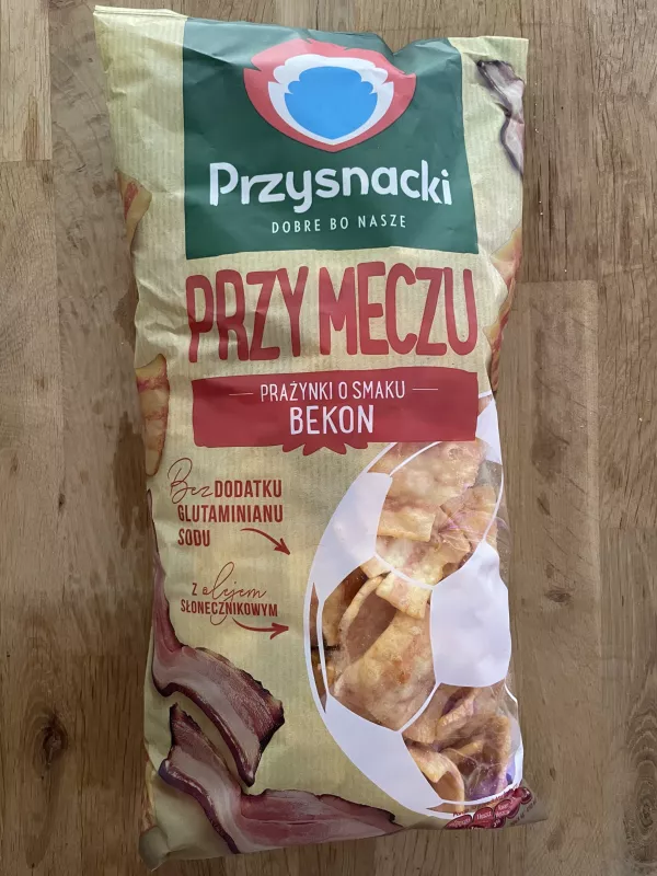 Przysnacki Przy meczu Prażynki o smaku bekon | 120g