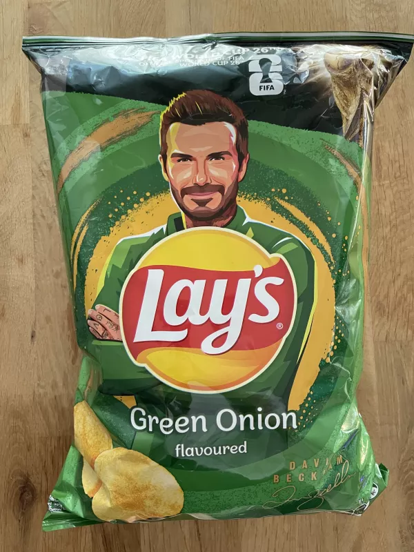 Lay’s Green Onion flavoured FIFA World Cup 26 David Beckham | 250g